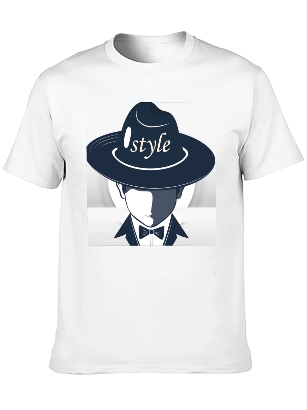 Stylish Style Graphic Print Black T-Shirt product image 9