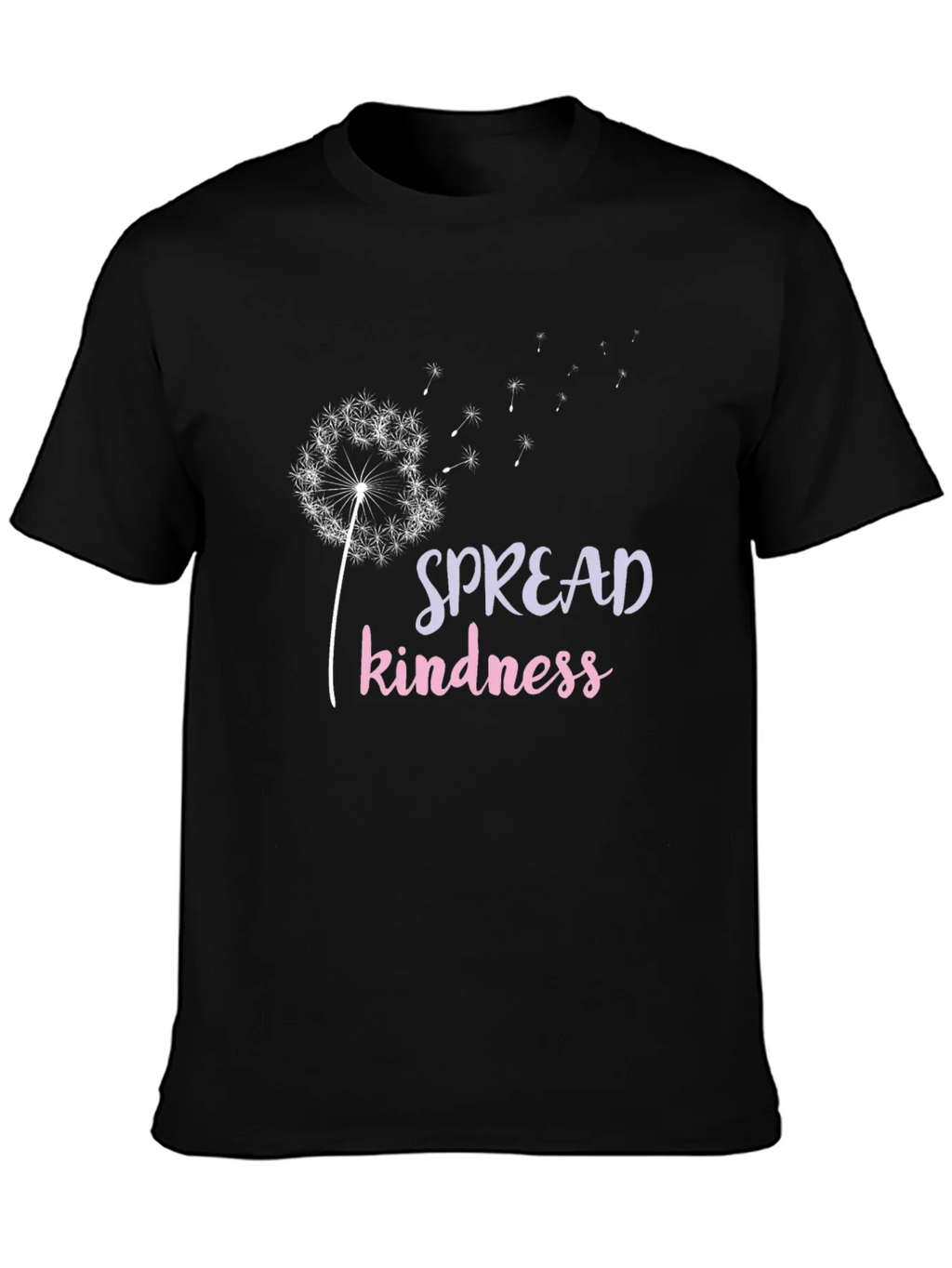 Spread Kindness Dandelion Graphic T-Shirt product image 3