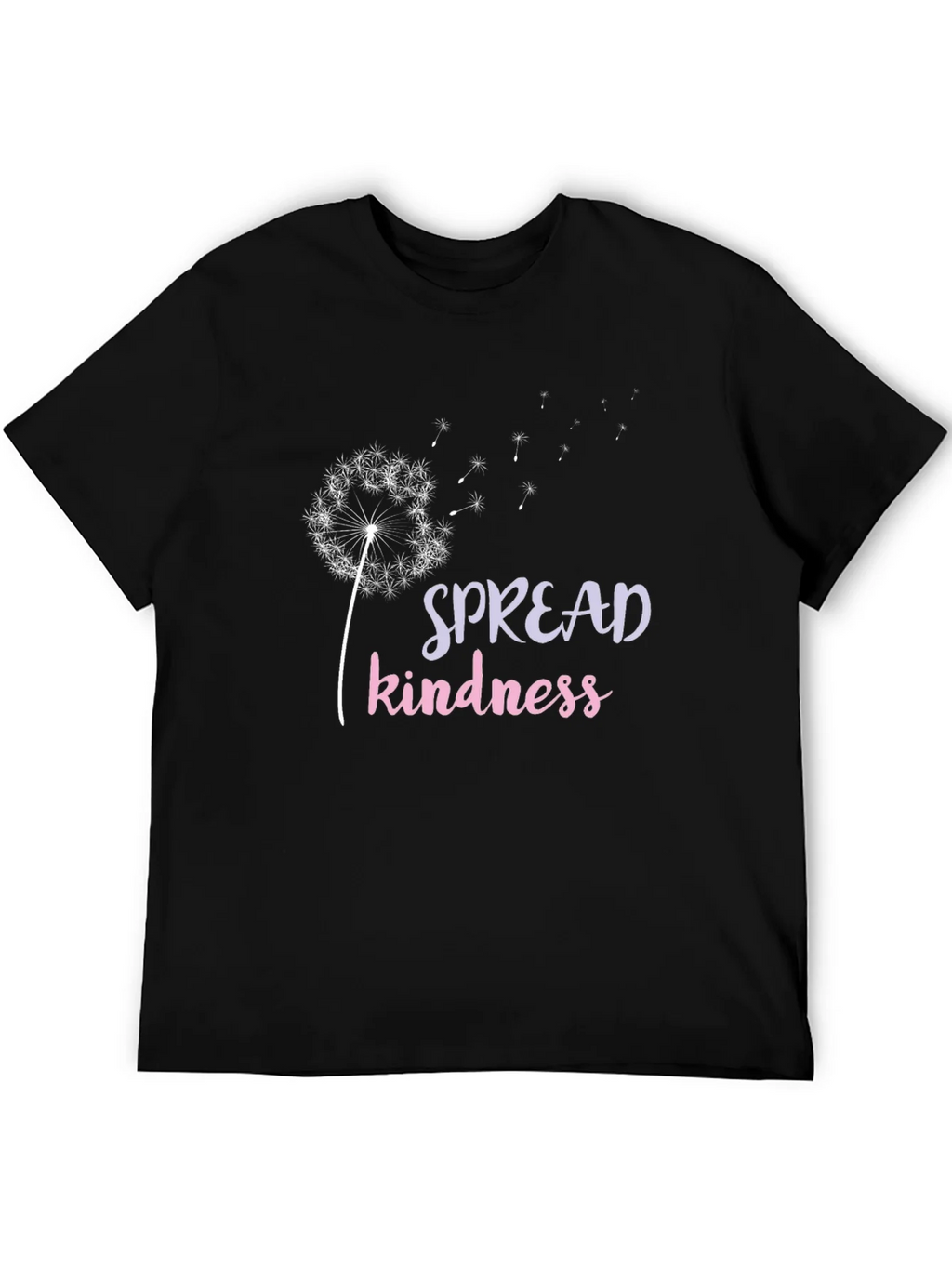 Spread Kindness Dandelion Graphic T-Shirt product image 5