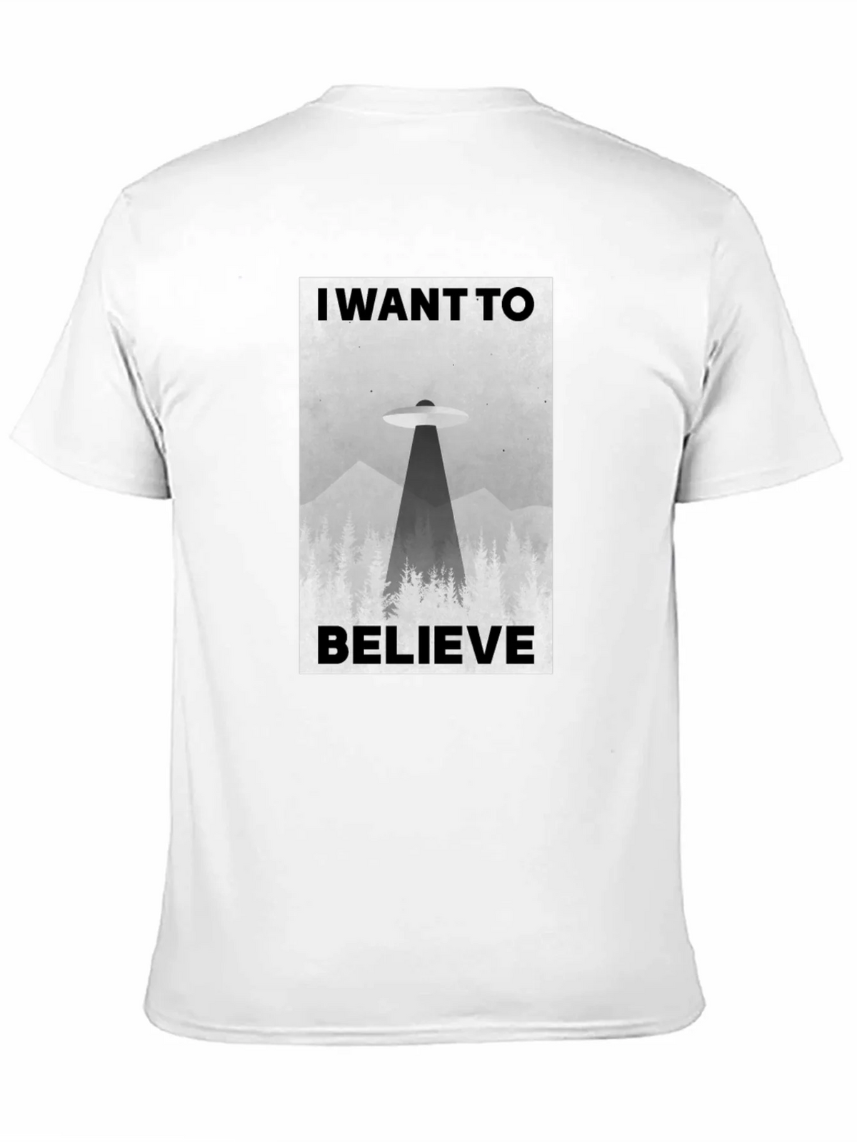 I Want to Believe UFO Graphic T-Shirt product image 10