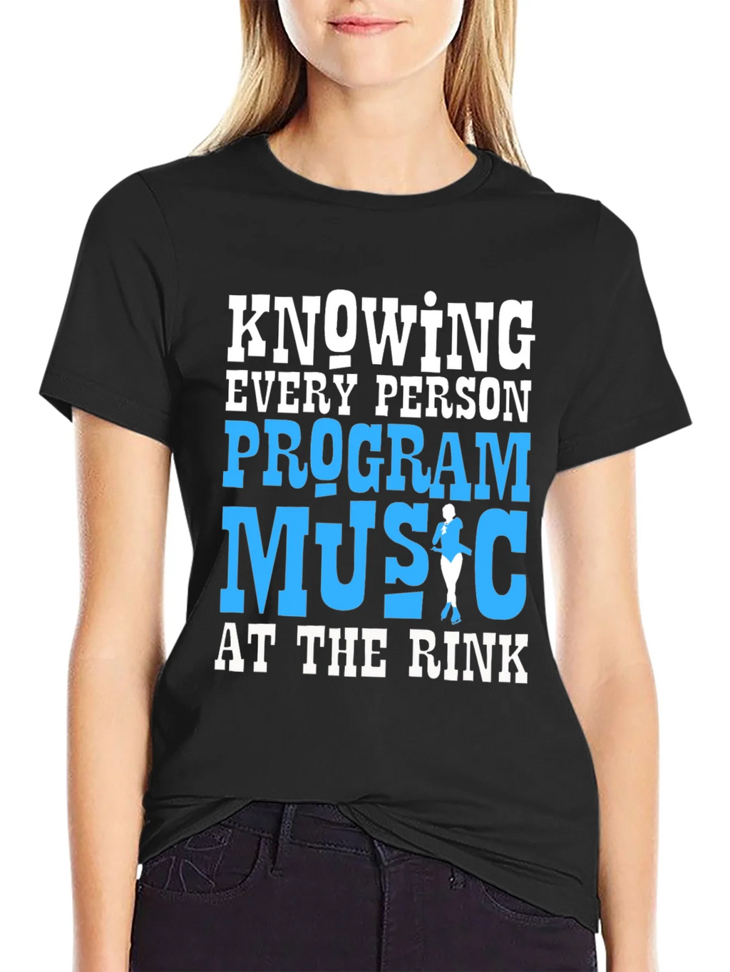 Ice Skating Program Music T-Shirt product image 2