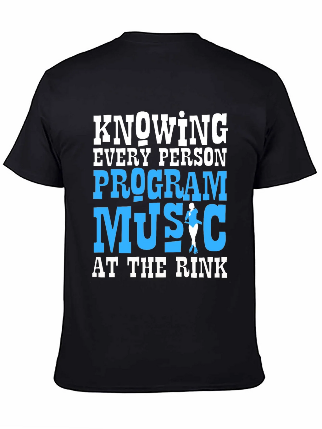 Ice Skating Program Music T-Shirt product image 4