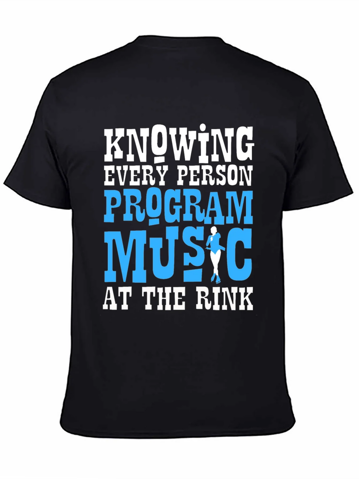 Ice Skating Program Music T-Shirt product image 4