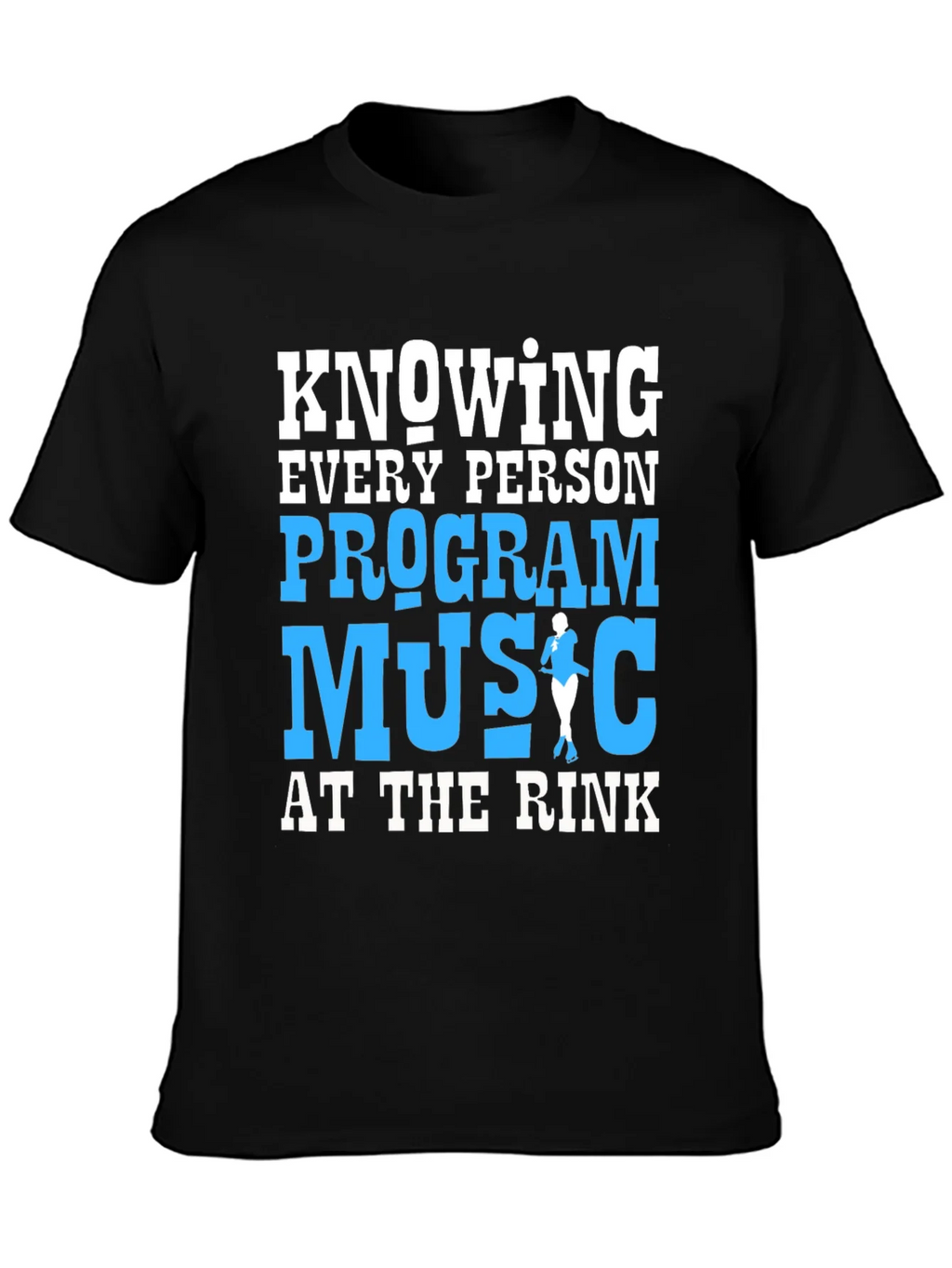 Ice Skating Program Music T-Shirt product image 3