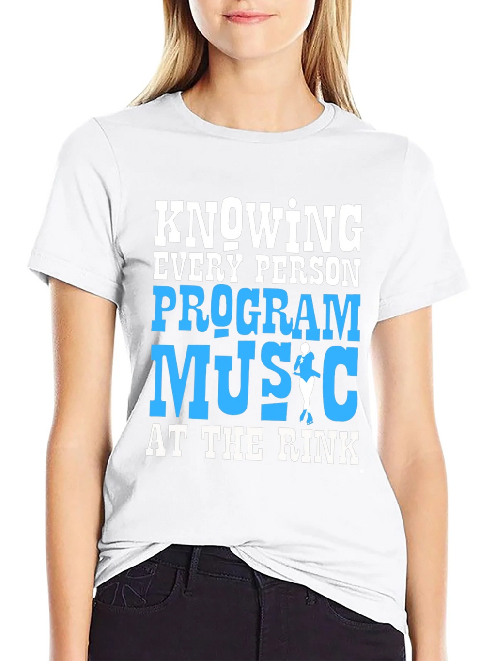 Ice Skating Program Music T-Shirt product image 8