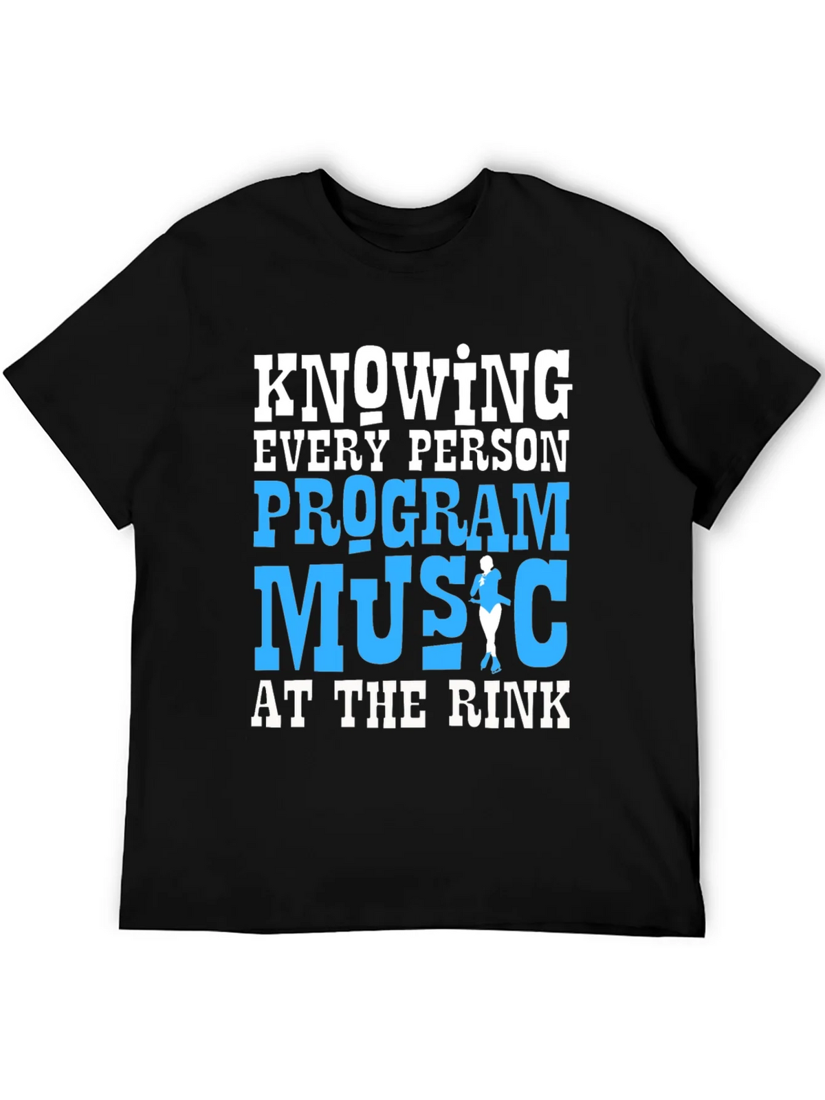 Ice Skating Program Music T-Shirt product image 5