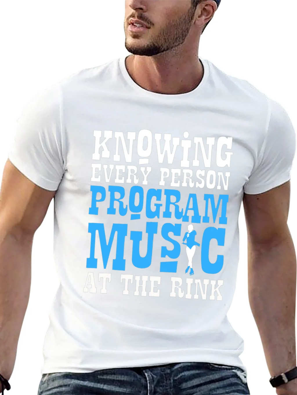 Ice Skating Program Music T-Shirt product image 12