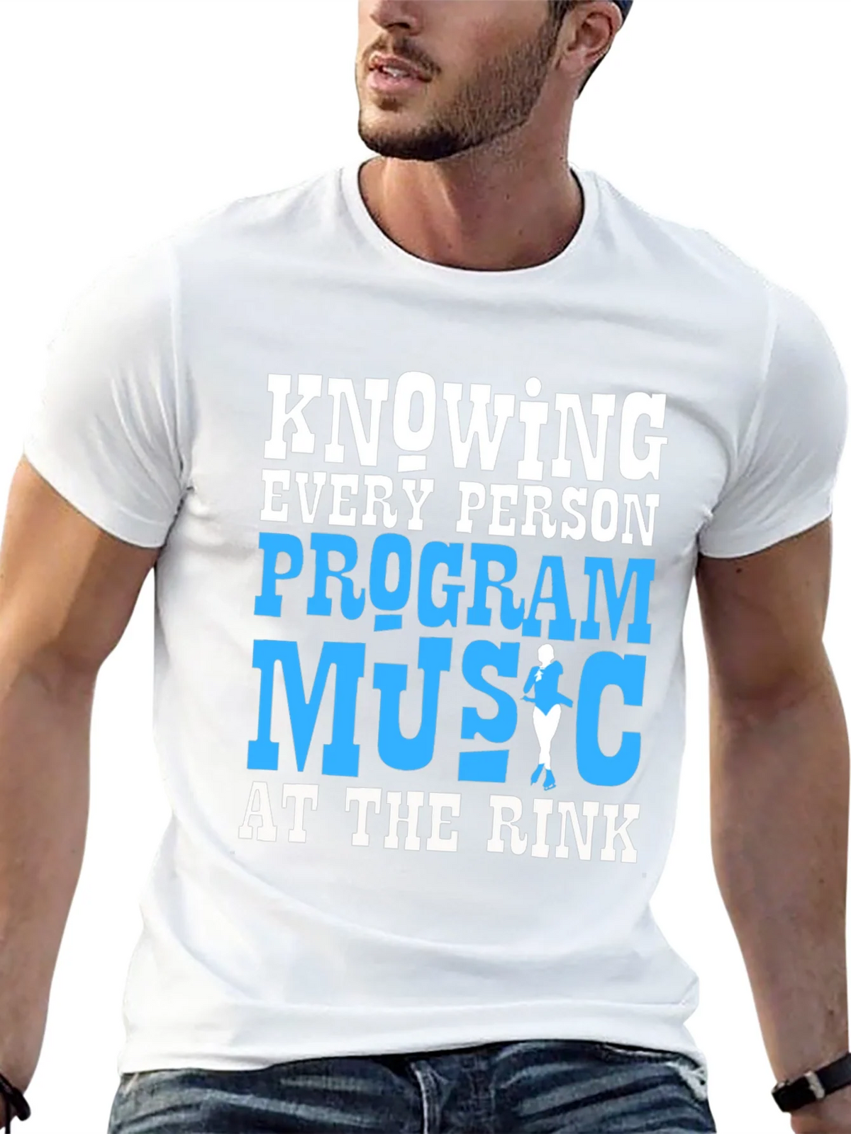 Ice Skating Program Music T-Shirt product image 12