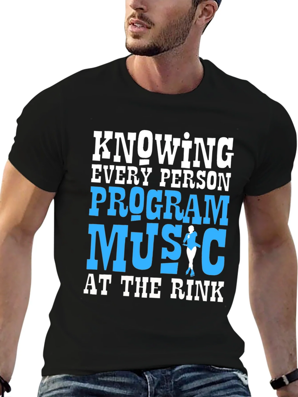 Ice Skating Program Music T-Shirt product image 6