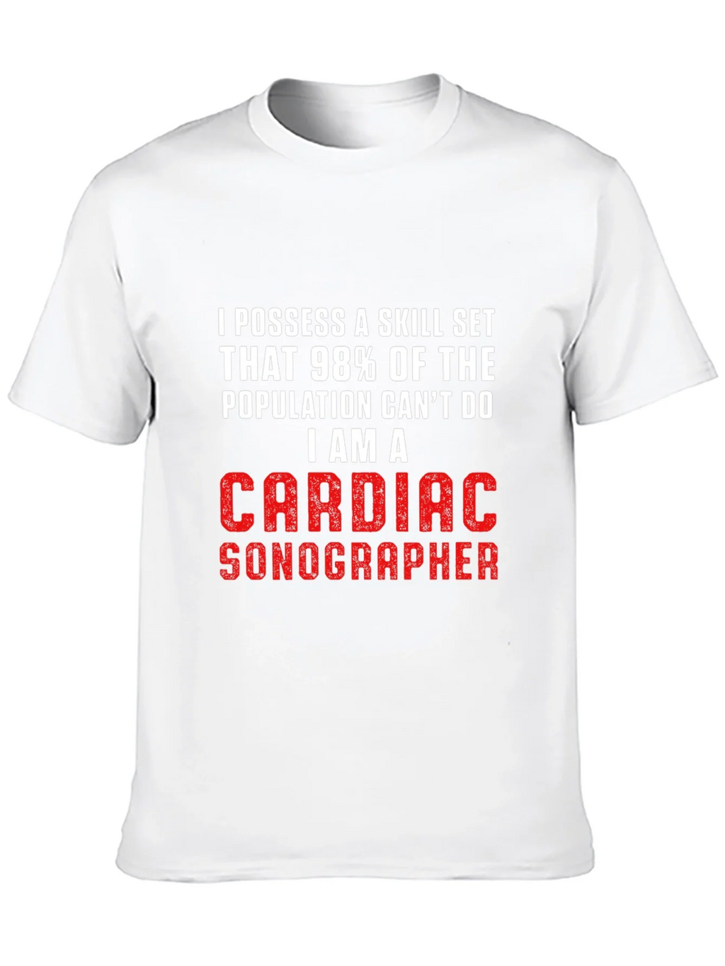 Cardiac Sonographer T-Shirt - Skill Set Pride! product image 9