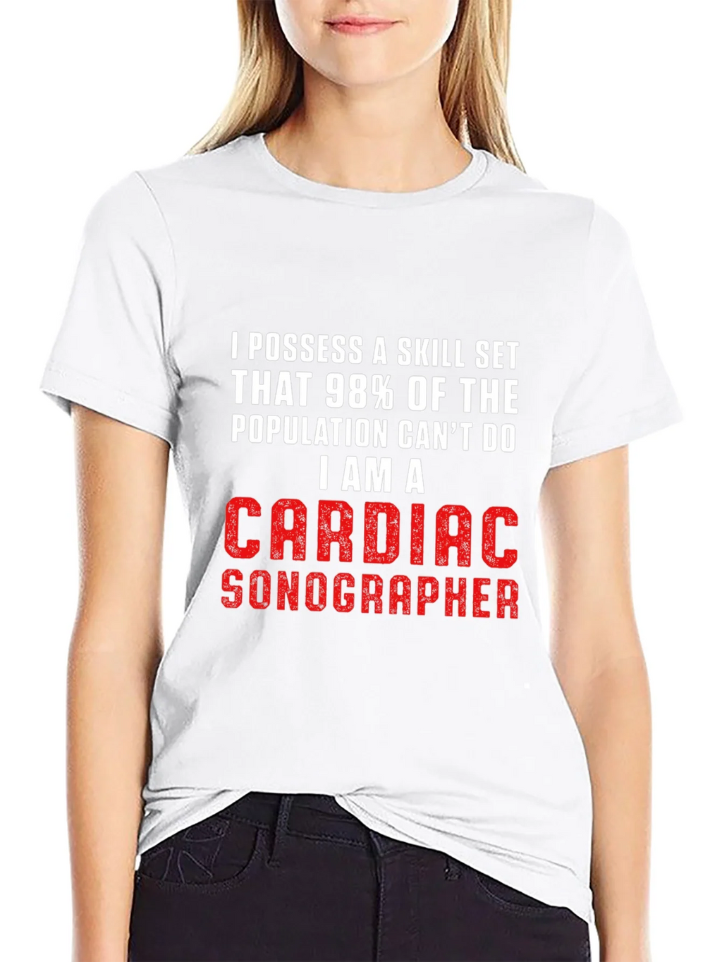 Cardiac Sonographer T-Shirt - Skill Set Pride! product image 8