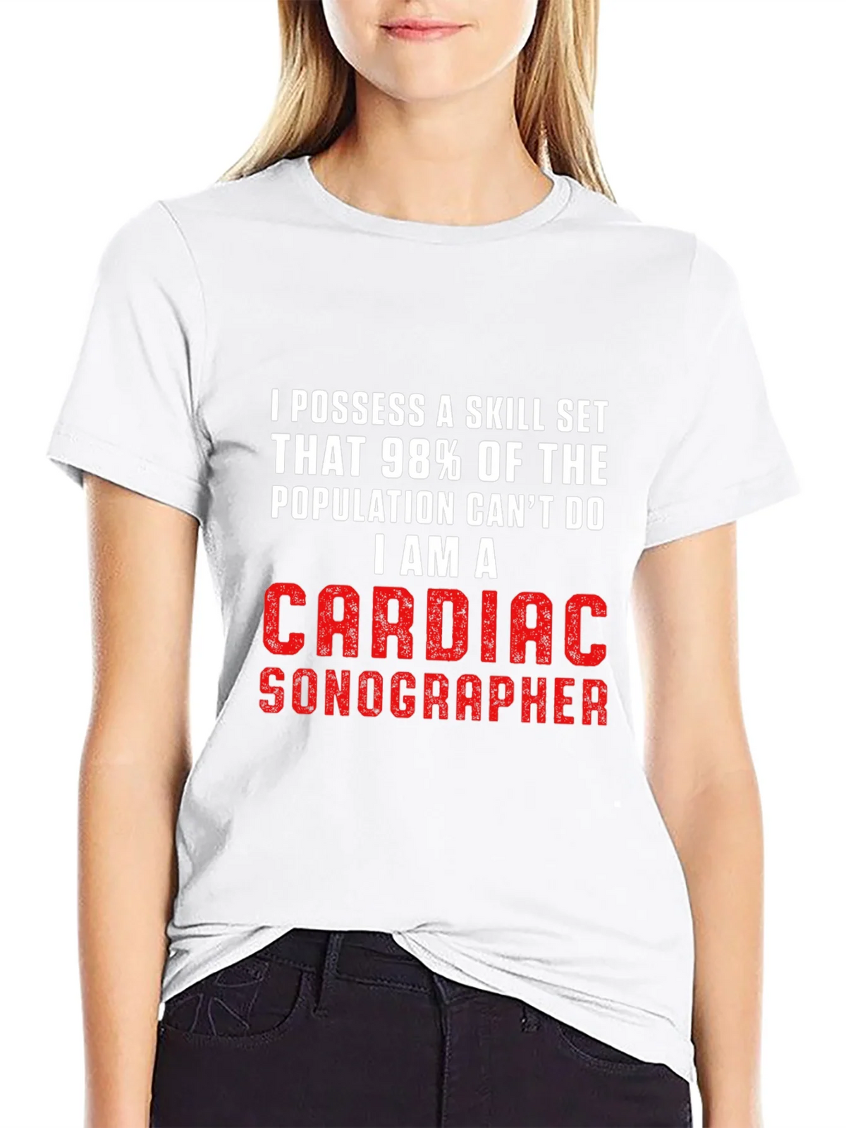 Cardiac Sonographer T-Shirt - Skill Set Pride! product image 8