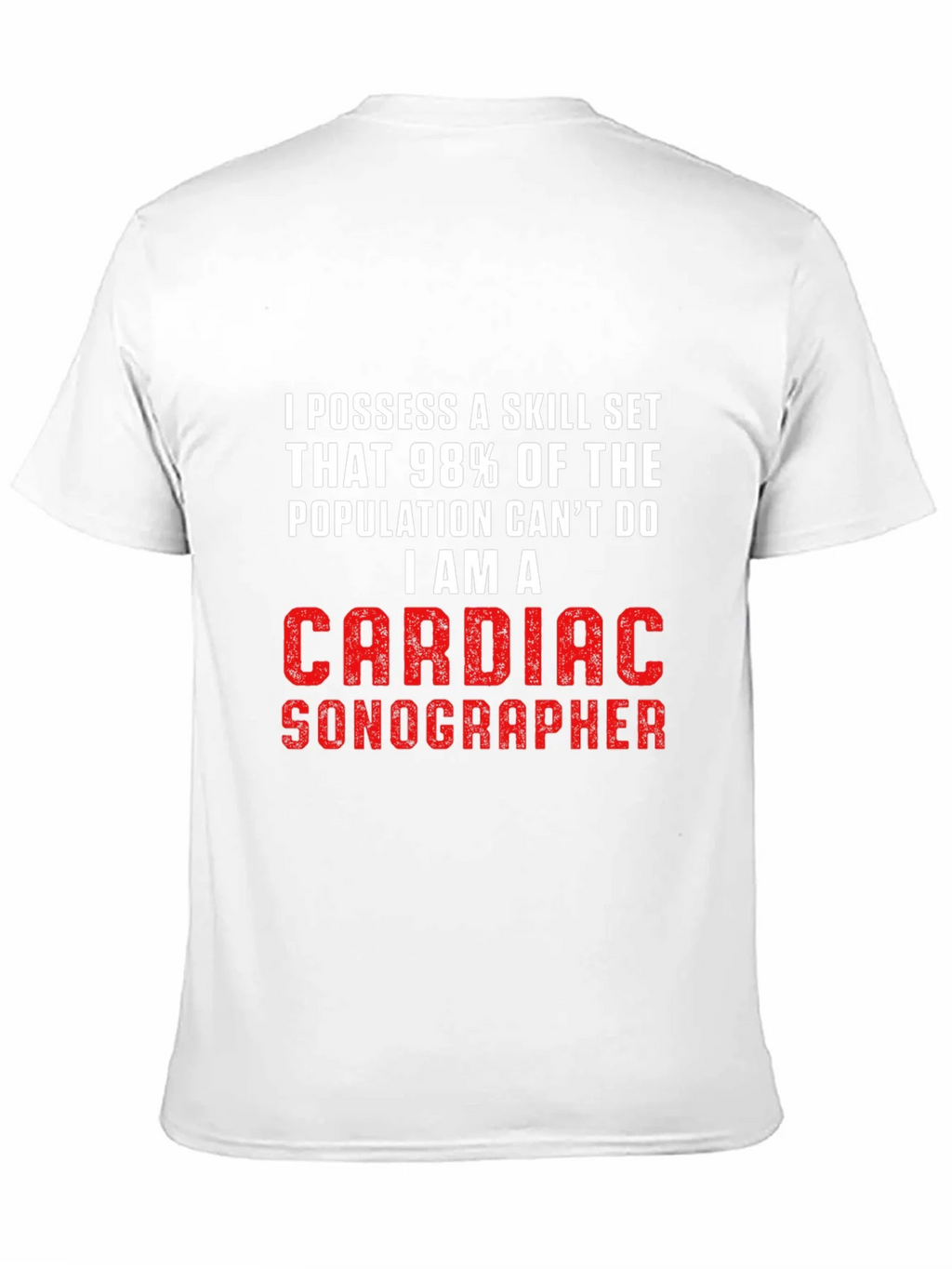 Cardiac Sonographer T-Shirt - Skill Set Pride! product image 10