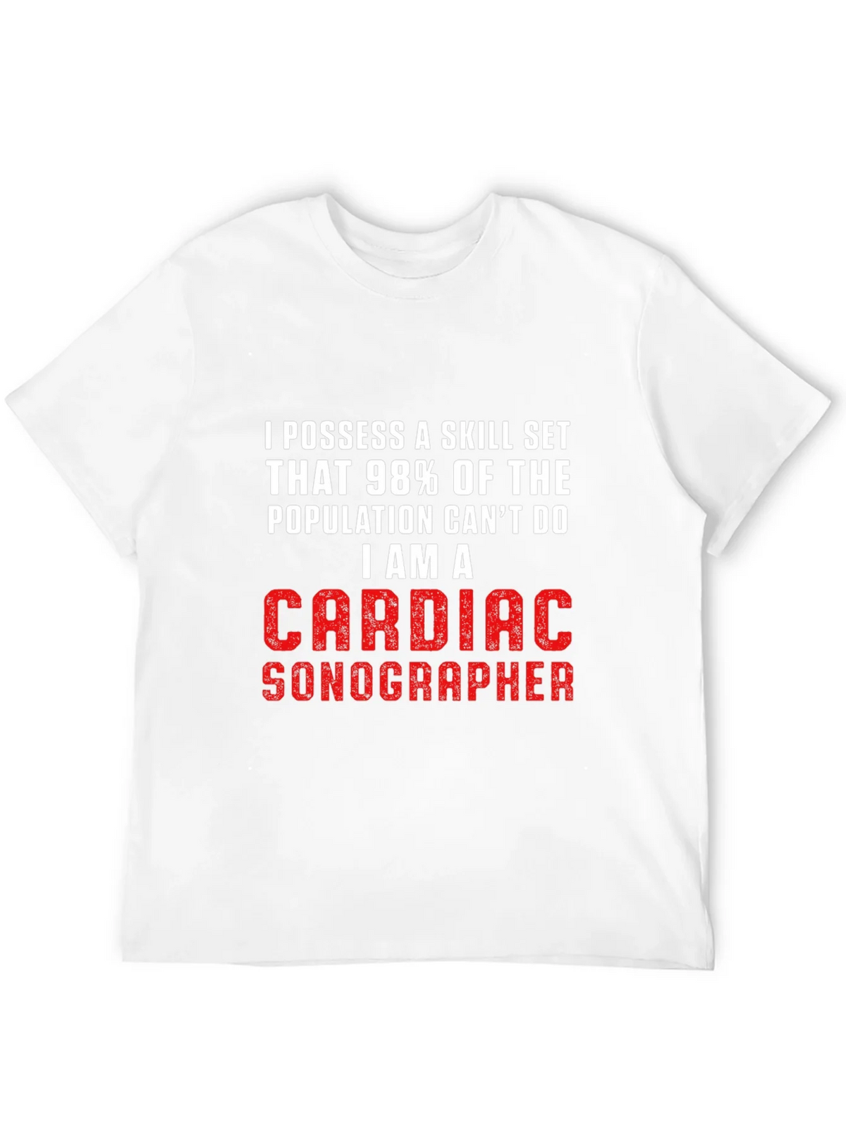 Cardiac Sonographer T-Shirt - Skill Set Pride! product image 11