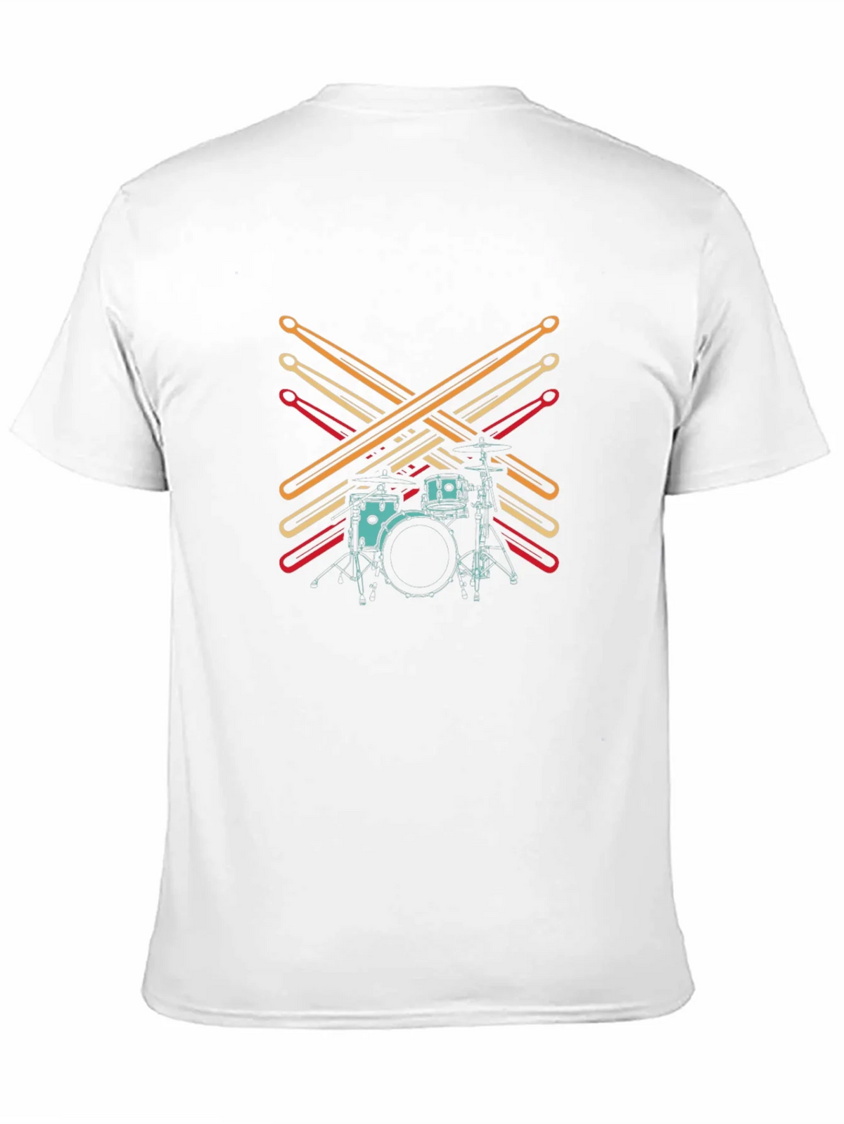 Drum Kit Graphic Tee - Musician Style product image 10
