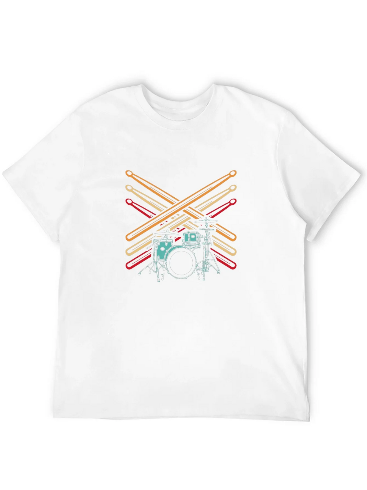 Drum Kit Graphic Tee - Musician Style product image 11