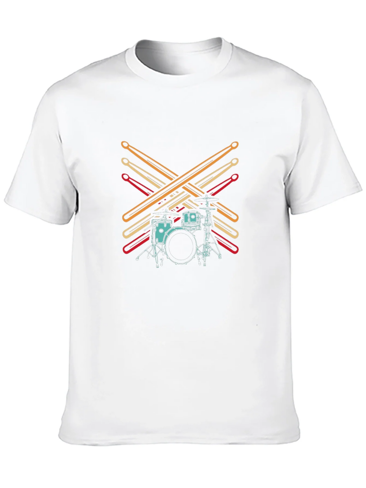 Drum Kit Graphic Tee - Musician Style product image 9