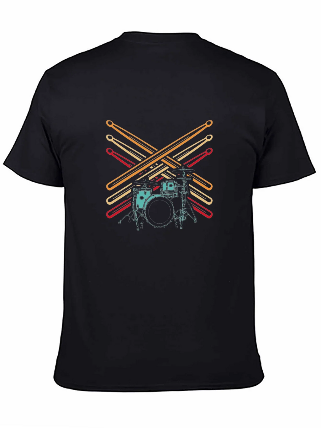 Drum Kit Graphic Tee - Musician Style product image 4