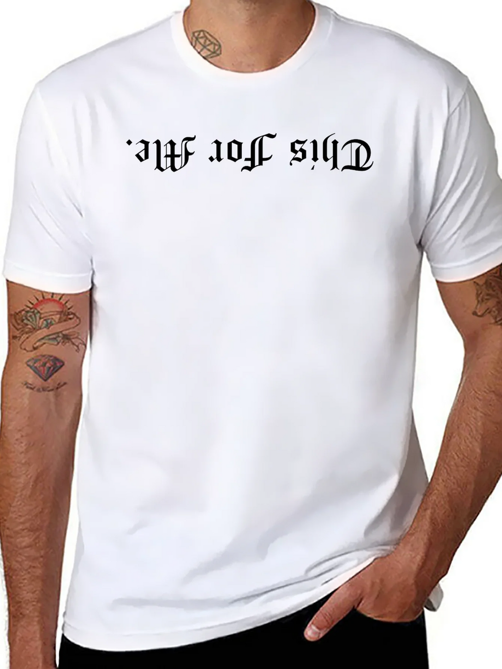 Dark Gothic Style This For All Black T-Shirt product image 7