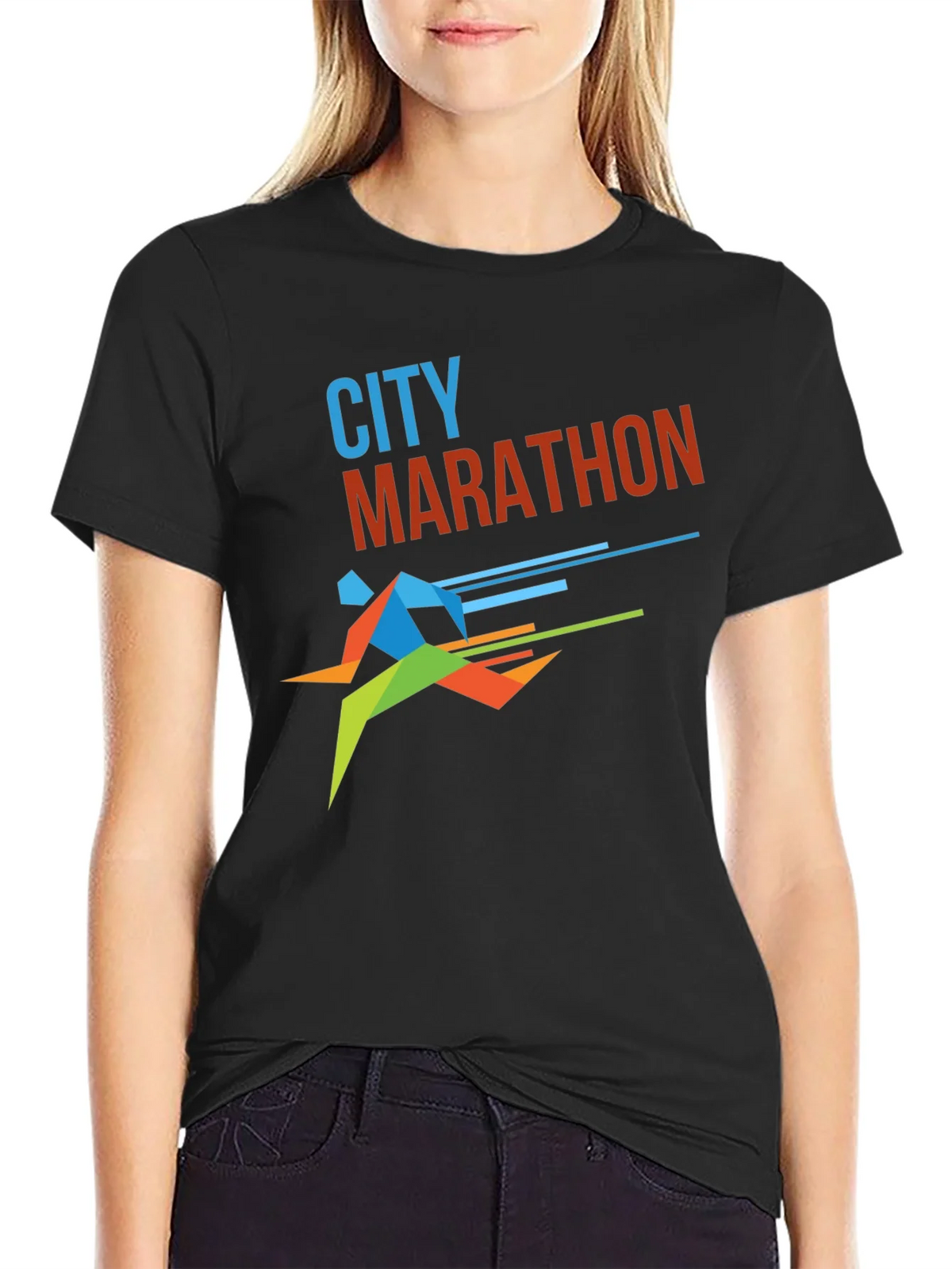 City Marathon Graphic Tee - Stylish Runners Shirt product image 2