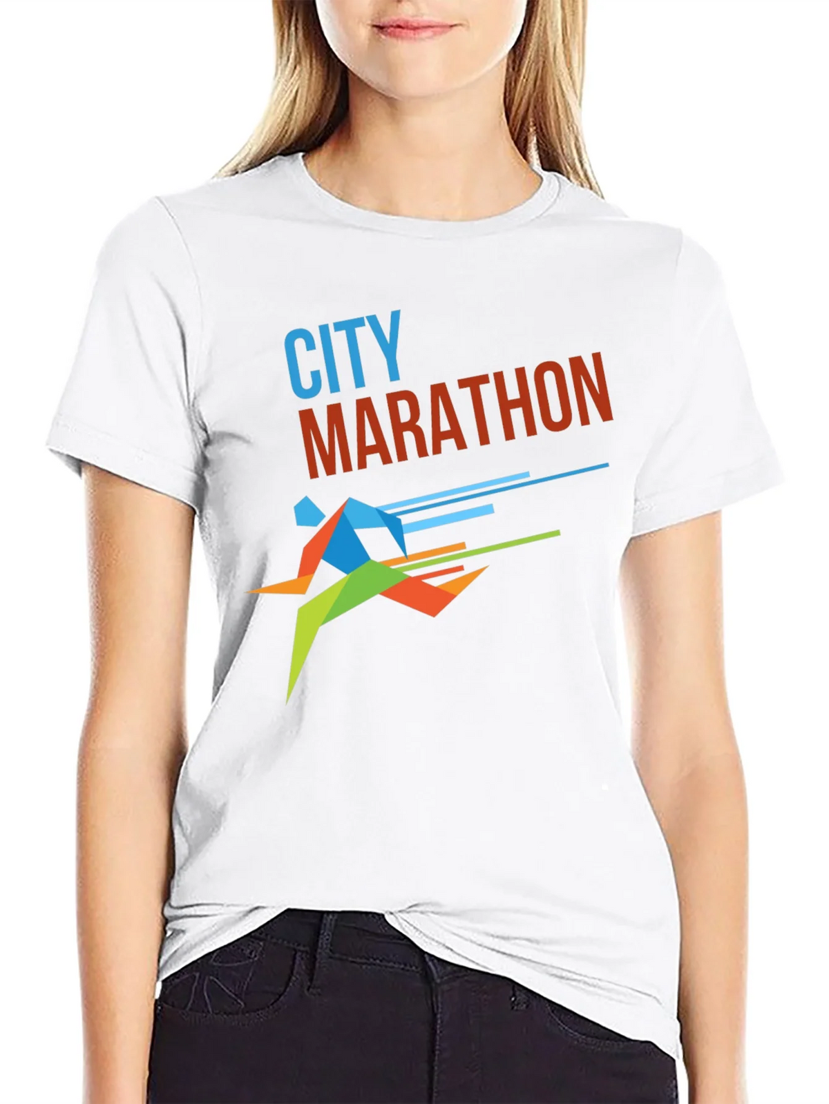 City Marathon Graphic Tee - Stylish Runners Shirt product image 8
