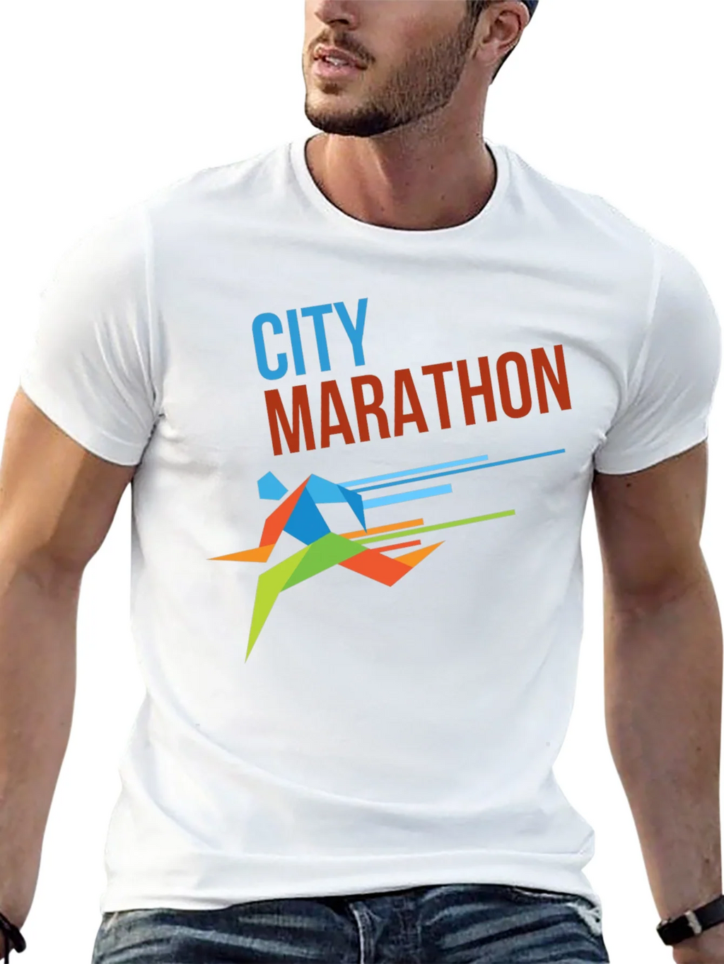 City Marathon Graphic Tee - Stylish Runners Shirt product image 12