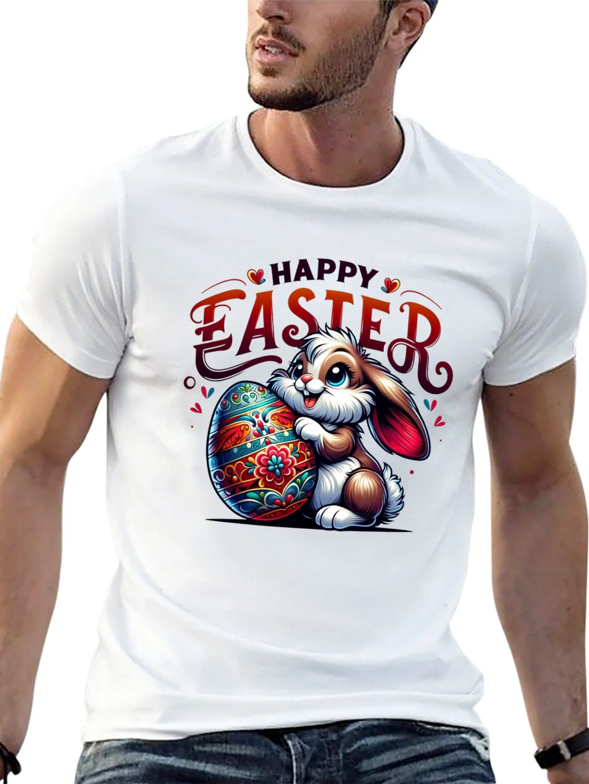 Happy Easter Bunny T-Shirt product image 12