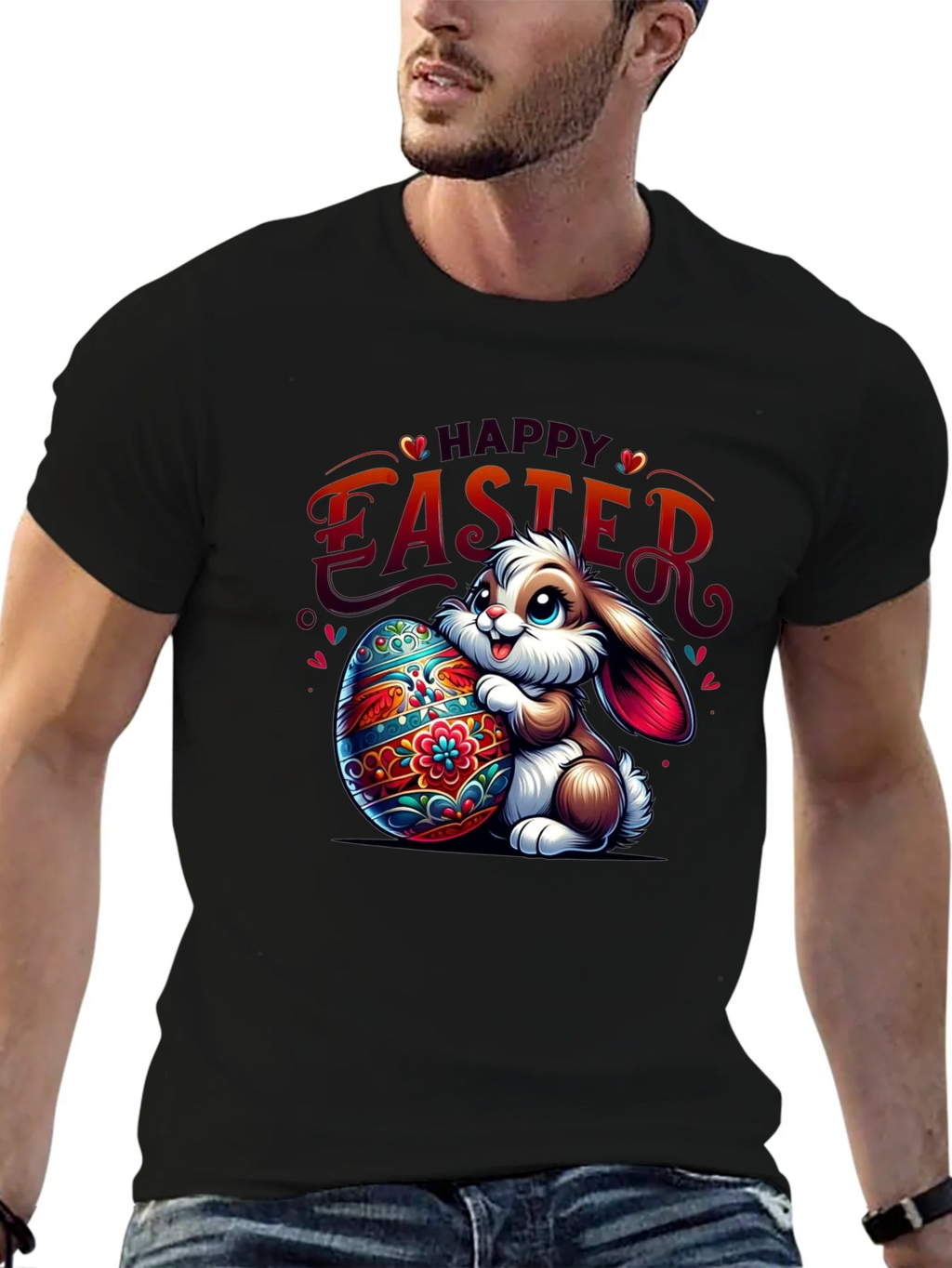Happy Easter Bunny T-Shirt product image 6