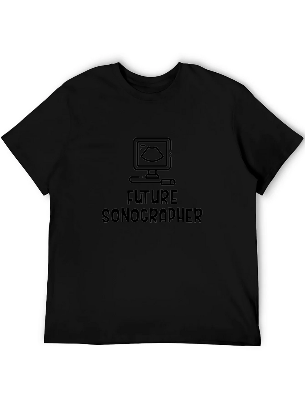 Future Sonographer Black T-Shirt product image 5