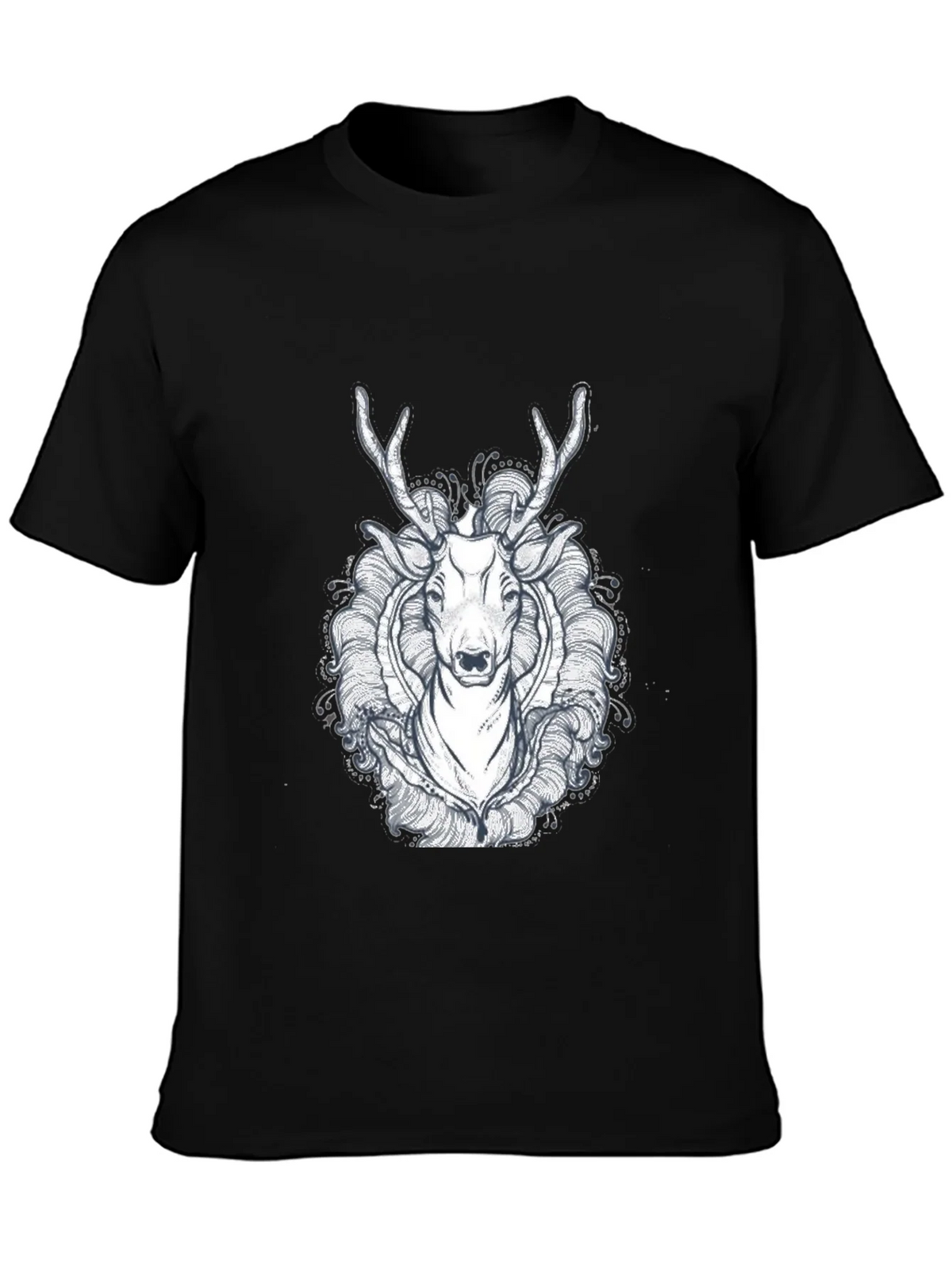 Black Deer Graphic Tee - Unique Design product image 3
