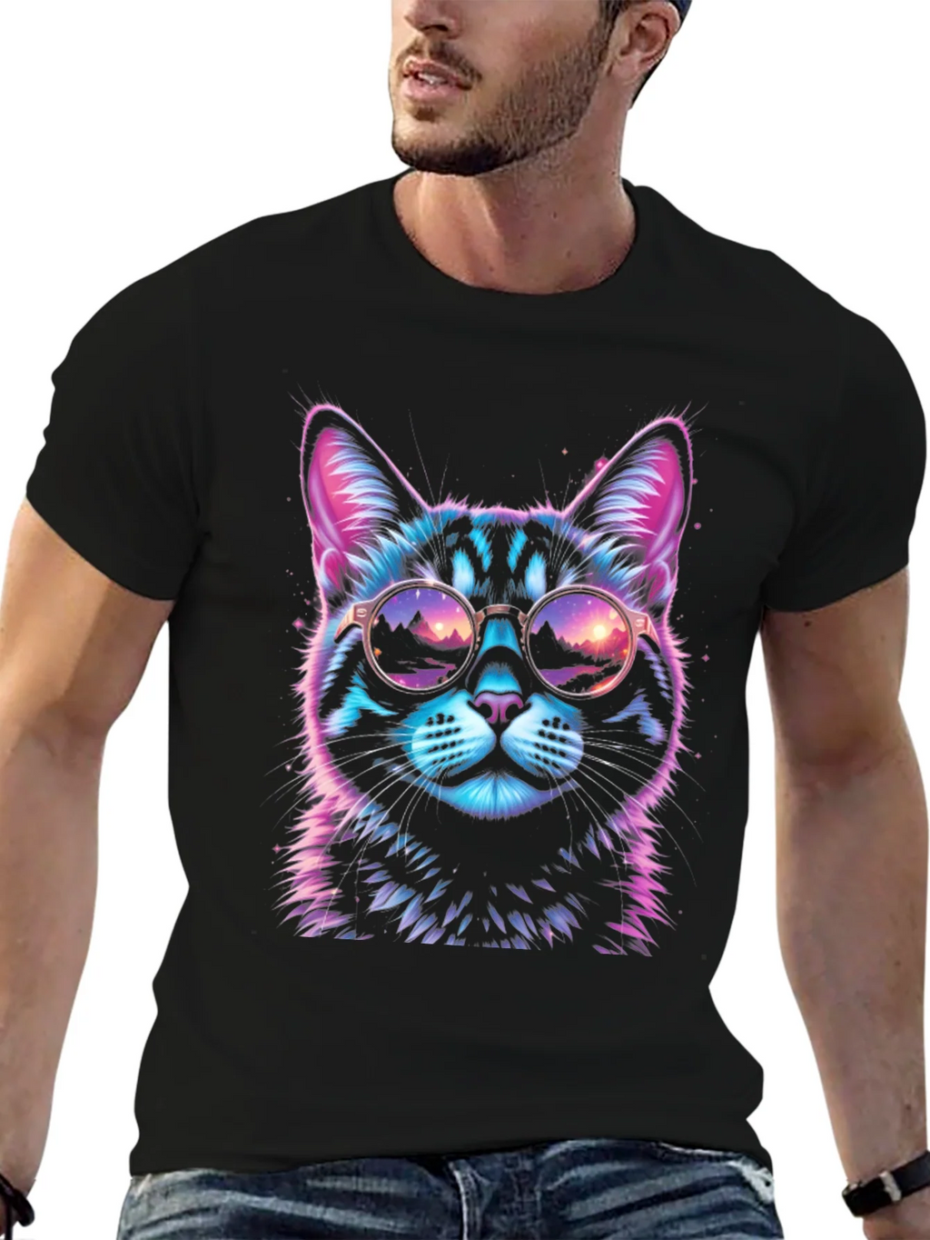 Cool Cat Graphic Tee product image 6