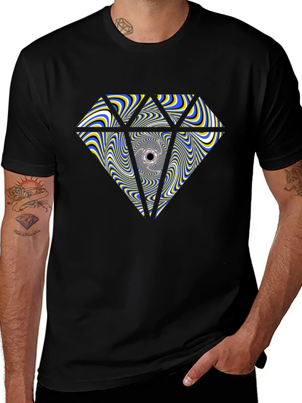 Diamond Swirl T-Shirt product image 1