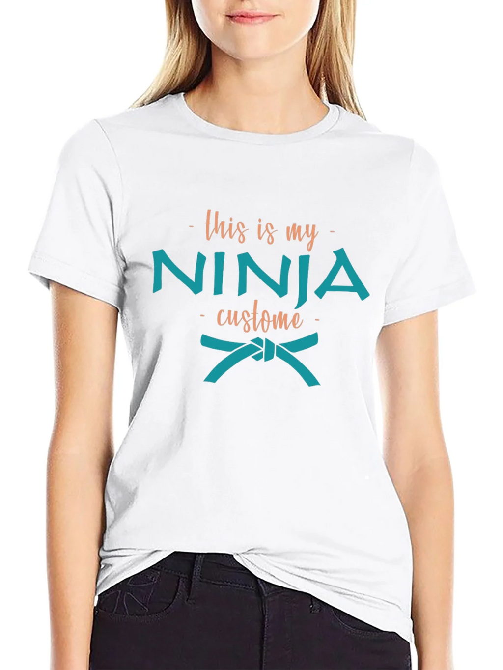 Funny Ninja Costume T-Shirt product image 8