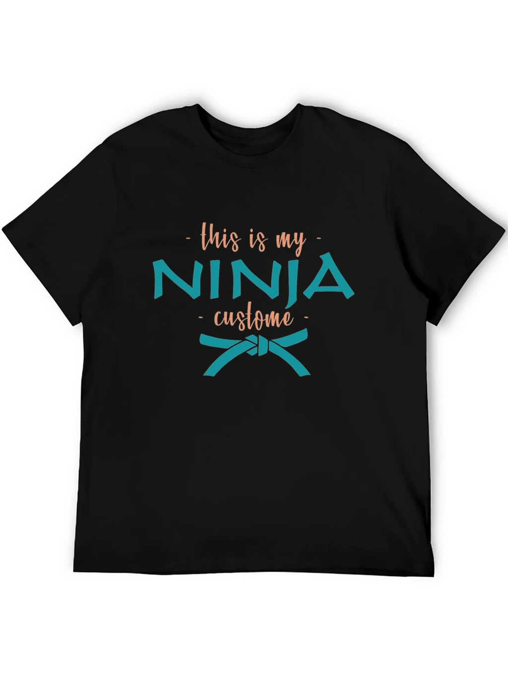 Funny Ninja Costume T-Shirt product image 5