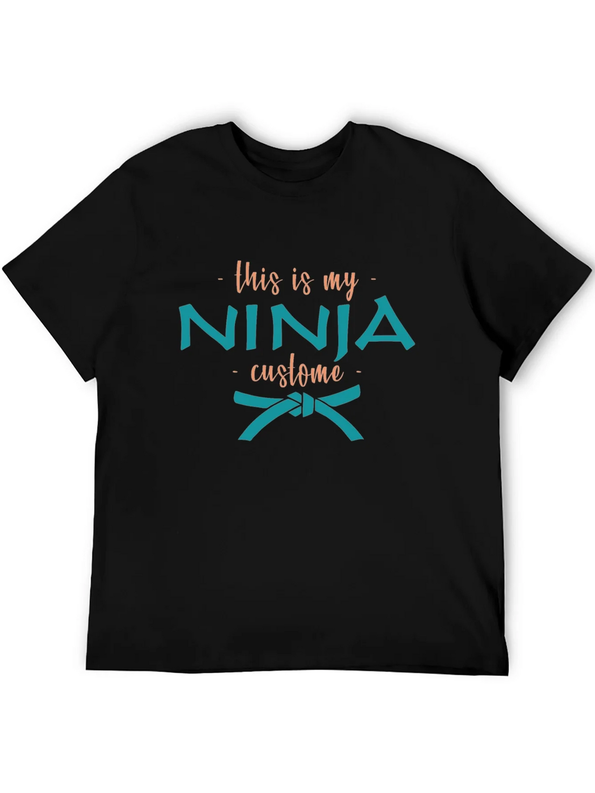 Funny Ninja Costume T-Shirt product image 5
