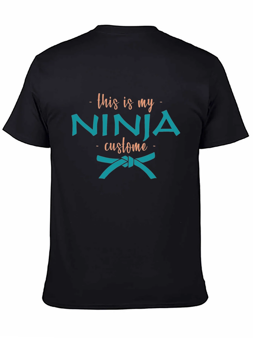 Funny Ninja Costume T-Shirt product image 4