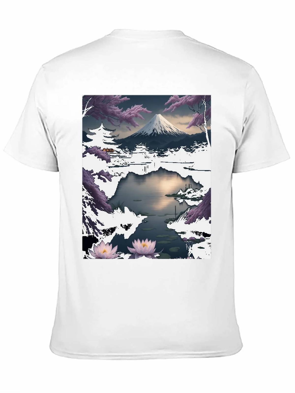 Mount Fuji Landscape Graphic T-Shirt product image 10