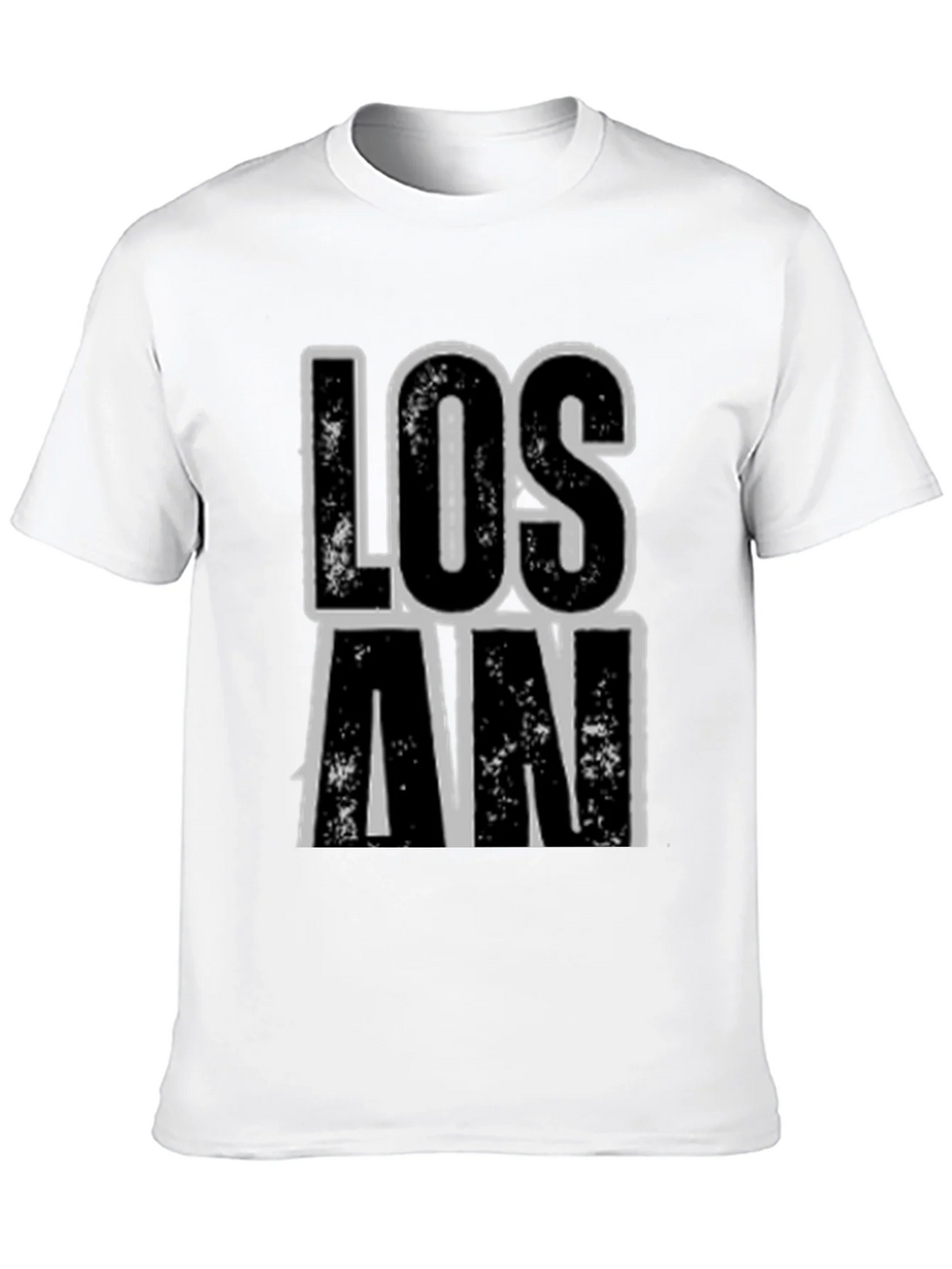 Los An Graphic Print Black T-Shirt product image 9