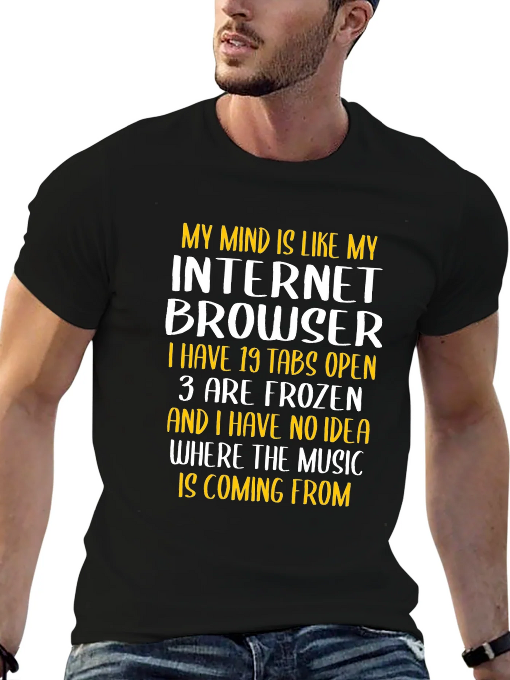 Funny Internet Browser Mind T-Shirt product image 6