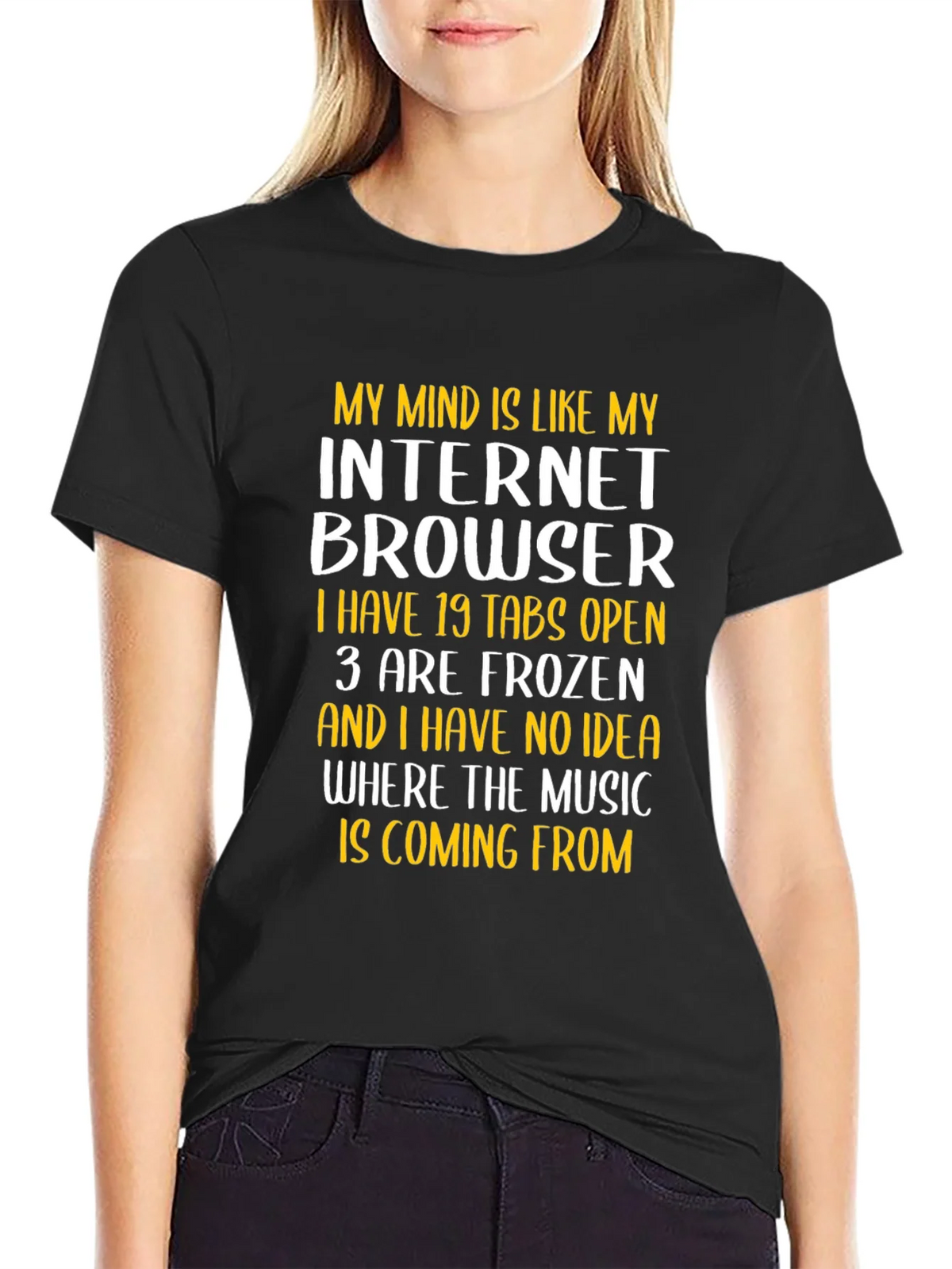 Funny Internet Browser Mind T-Shirt product image 2