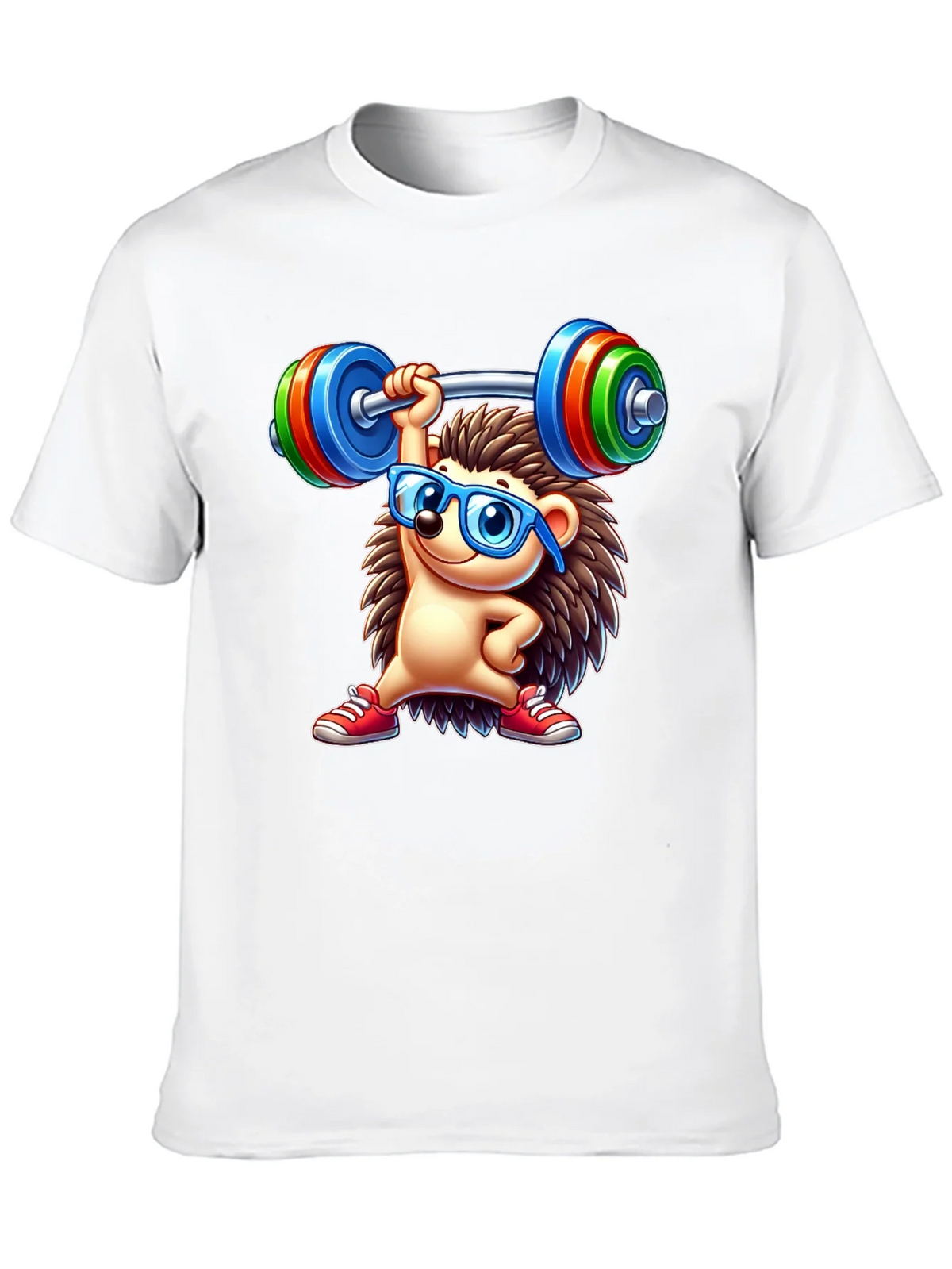 Workout Hedgehog Graphic Tee product image 9