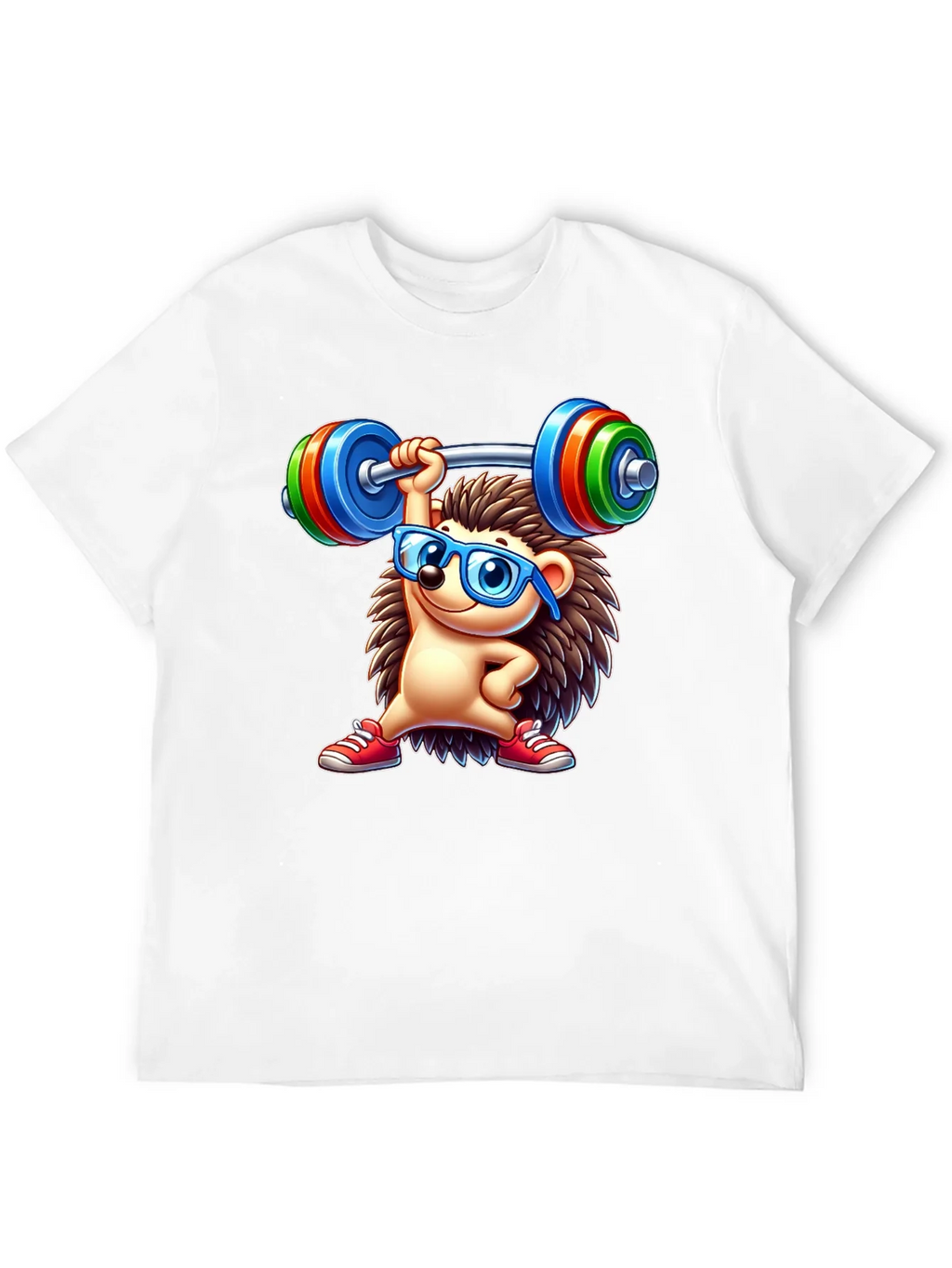 Workout Hedgehog Graphic Tee product image 11
