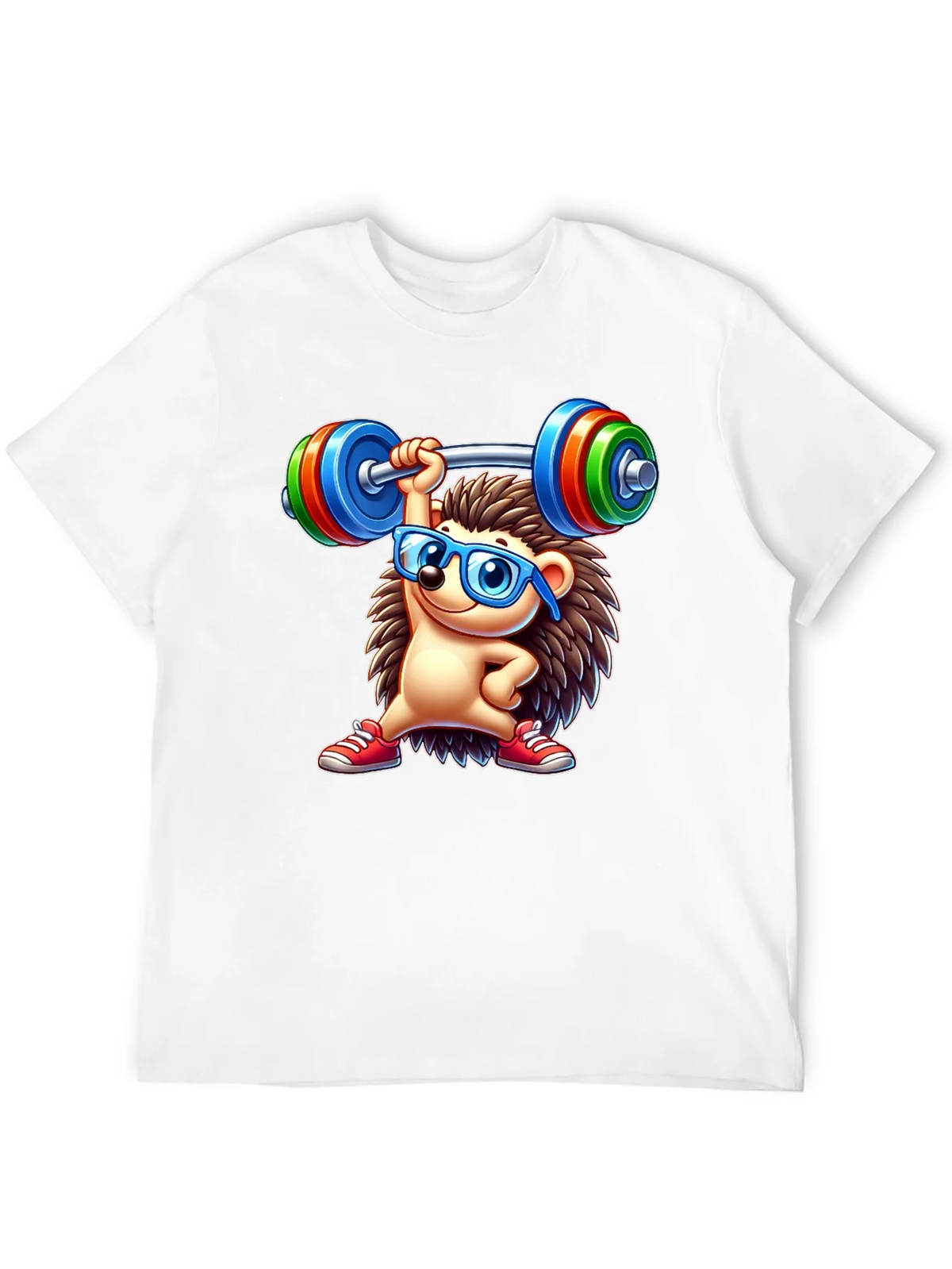 Workout Hedgehog Graphic Tee product image 11