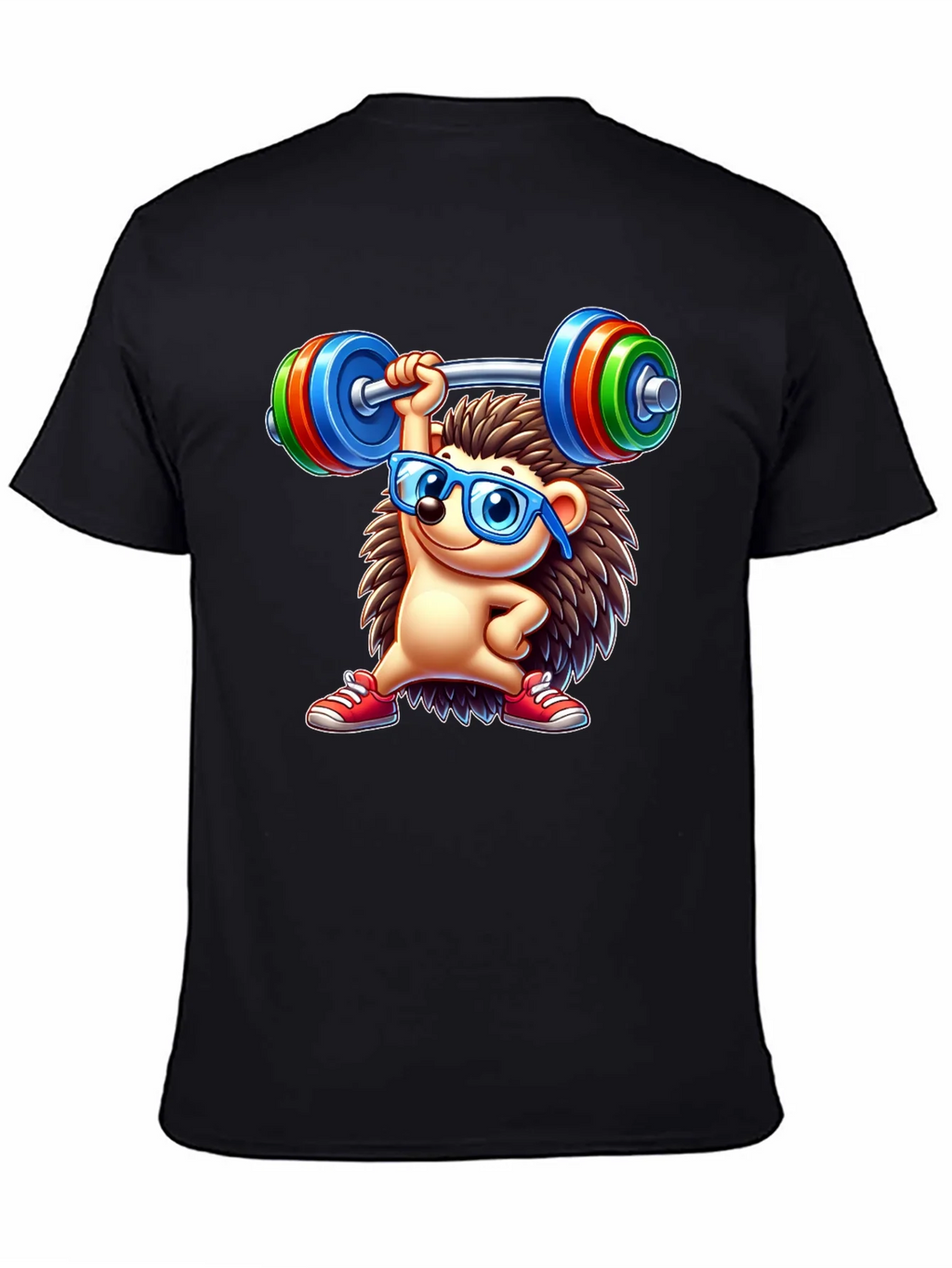 Workout Hedgehog Graphic Tee product image 4