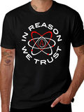 In Reason We Trust Atheist Atom T-Shirt product image 1