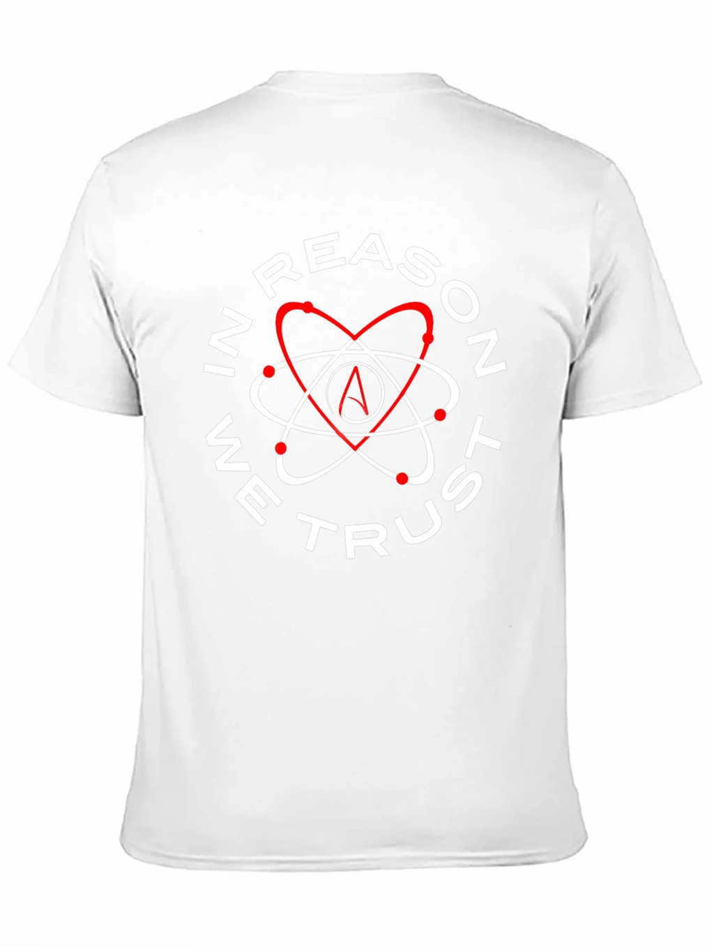 In Reason We Trust Atheist Atom T-Shirt product image 10