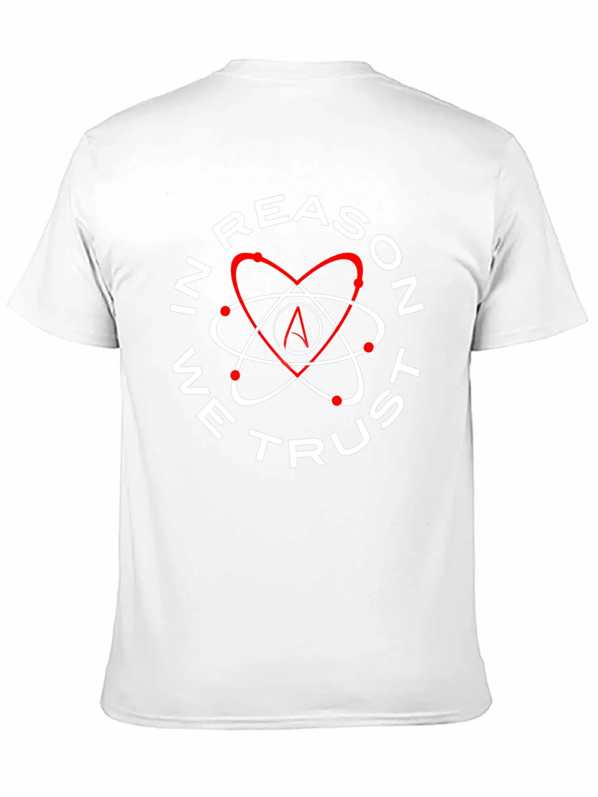In Reason We Trust Atheist Atom T-Shirt product image 10