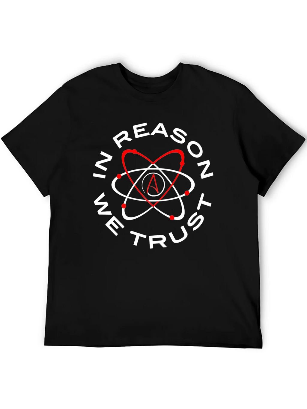 In Reason We Trust Atheist Atom T-Shirt product image 5