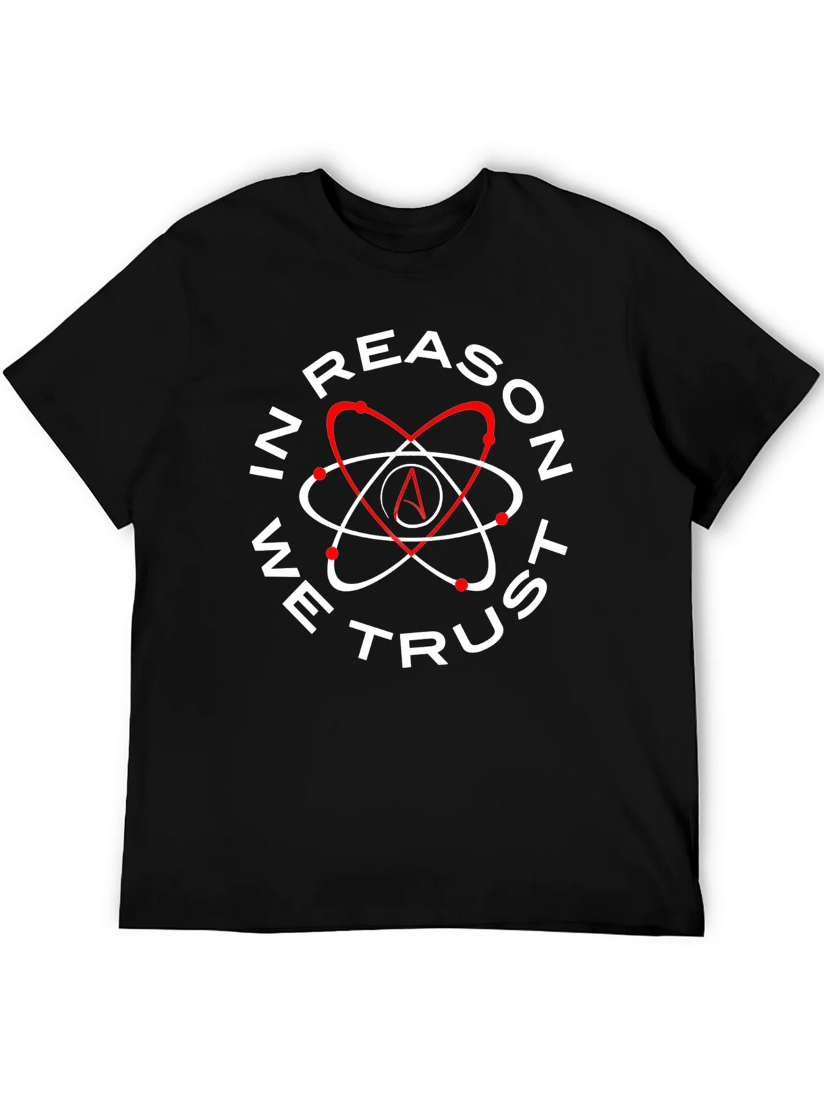 In Reason We Trust Atheist Atom T-Shirt product image 5