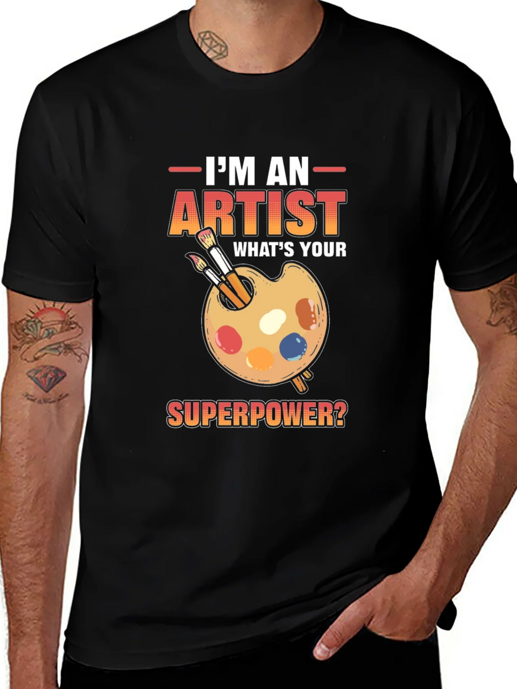 Artist Superpower T-Shirt - Creative Gift Idea product image 1